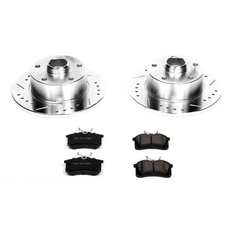 Power Stop 97-01 Audi A4 Rear Z23 Evolution Sport Brake Kit