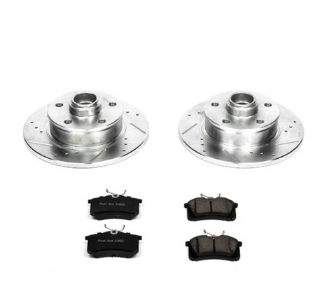 Power Stop 94-99 Volkswagen Golf Rear Z23 Evolution Sport Brake Kit