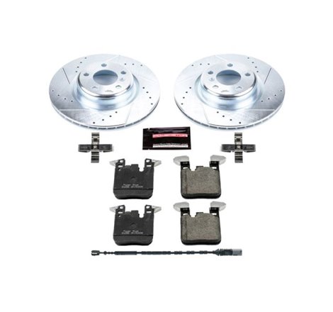 Power Stop 14-16 BMW 228i Rear Z23 Evolution Sport Brake Kit