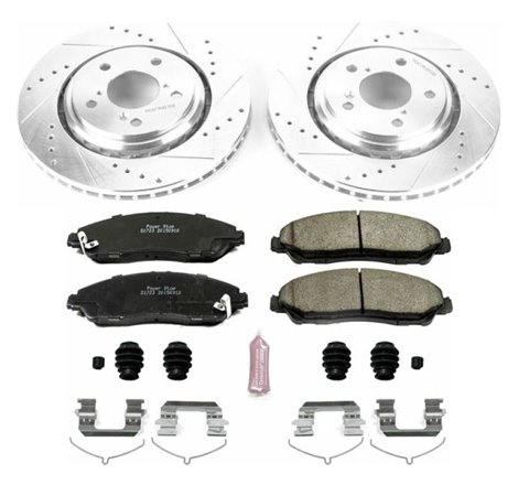 Power Stop 17-19 Acura MDX Front Z23 Evolution Sport Brake Kit