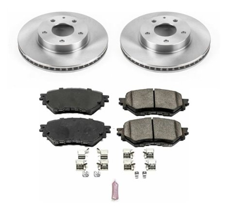 Power Stop 14-16 Mazda 3 Front Autospecialty Brake Kit