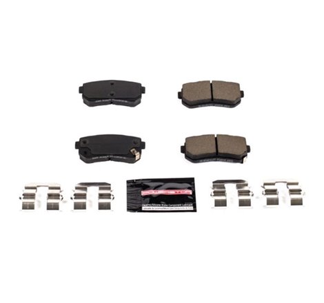 Power Stop 17-19 Hyundai Sonata Rear Z23 Evolution Sport Brake Pads w/Hardware