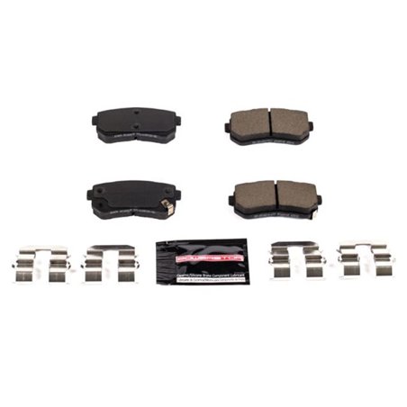 Power Stop 17-19 Hyundai Sonata Rear Z23 Evolution Sport Brake Pads w/Hardware