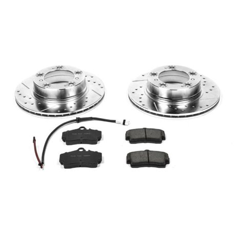 Power Stop 97-04 Porsche Boxster Rear Z23 Evolution Sport Brake Kit