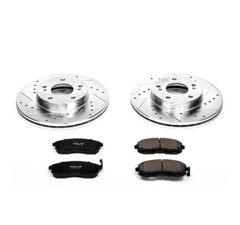 Power Stop 96-99 Infiniti I30 Front Z23 Evolution Sport Brake Kit