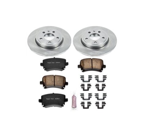 Power Stop 05-09 Audi A4 Rear Autospecialty Brake Kit