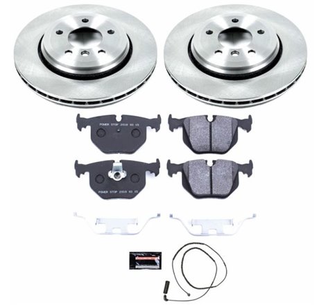 Power Stop 01-06 BMW 330Ci Rear Track Day SPEC Brake Kit