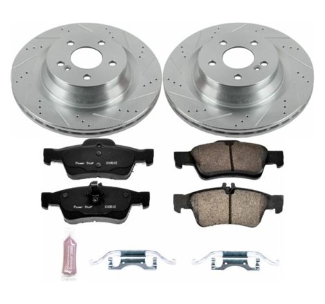 Power Stop 12-18 Mercedes-Benz CLS550 Rear Z23 Evolution Sport Brake Kit