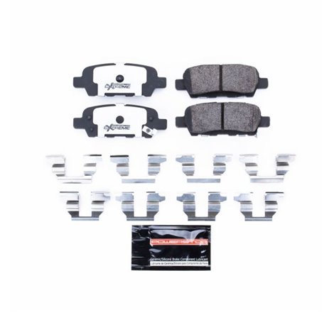 Power Stop 2013 Infiniti EX37 Rear Z26 Extreme Street Brake Pads w/Hardware