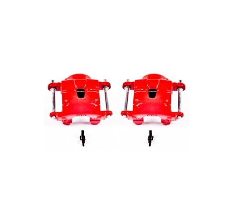 Power Stop 78-85 Avanti II Front Red Calipers w/o Brackets - Pair