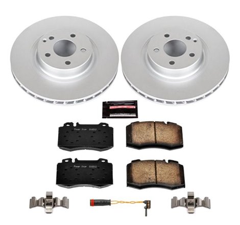 Power Stop 07-09 Mercedes-Benz E550 Front Z23 Evolution Sport Coated Brake Kit