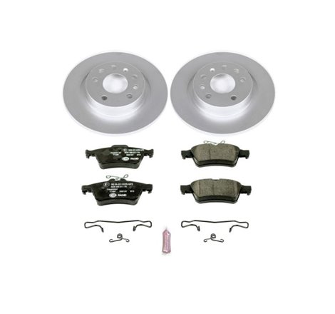 Power Stop 03-11 Saab 9-3 Rear Euro-Stop Brake Kit