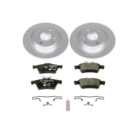 Power Stop 03-11 Saab 9-3 Rear Euro-Stop Brake Kit