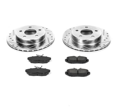 Power Stop 93-97 Ford Thunderbird Rear Z23 Evolution Sport Brake Kit