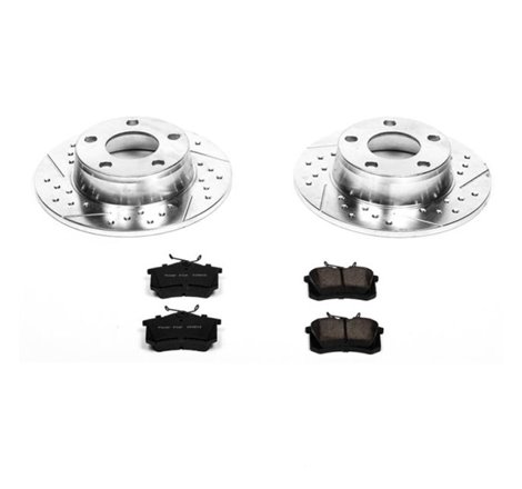 Power Stop 99-04 Audi A6 Quattro Rear Z23 Evolution Sport Brake Kit