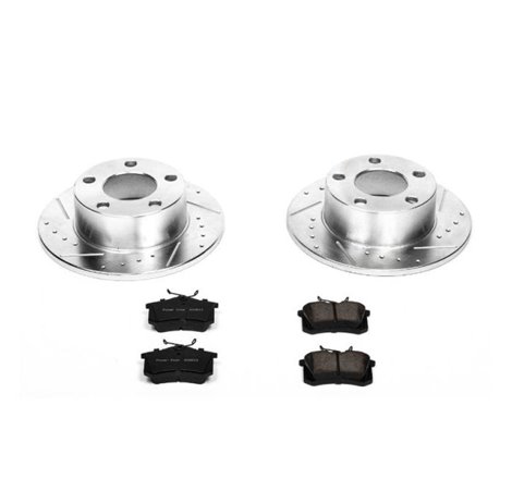 Power Stop 98-04 Audi A6 Rear Z23 Evolution Sport Brake Kit