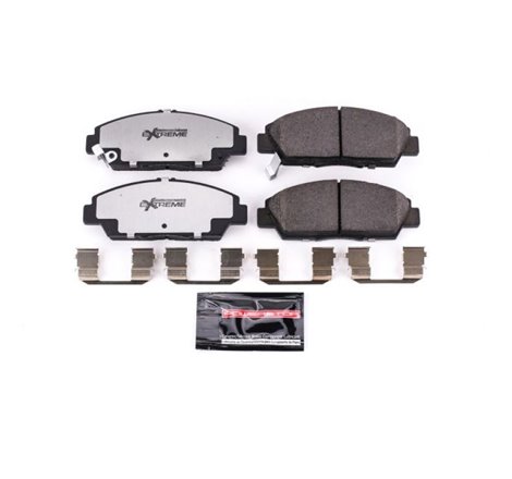 Power Stop 92-96 Honda Prelude Front Z26 Extreme Street Brake Pads w/Hardware