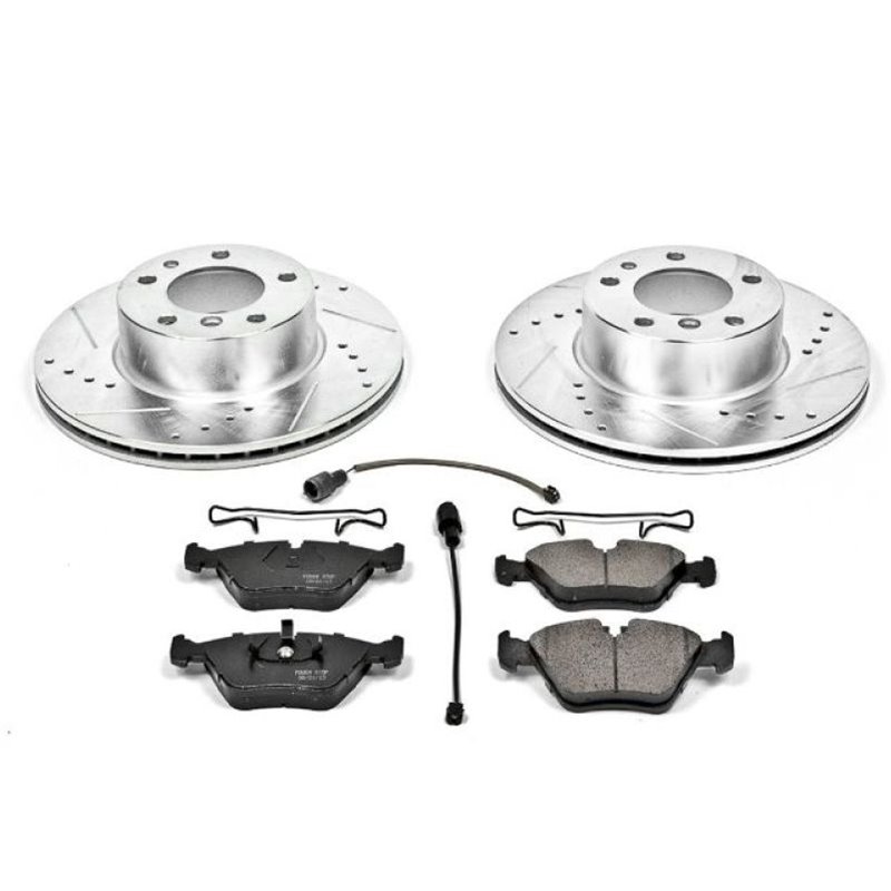 Power Stop 90-95 BMW 525i Front Z23 Evolution Sport Brake Kit