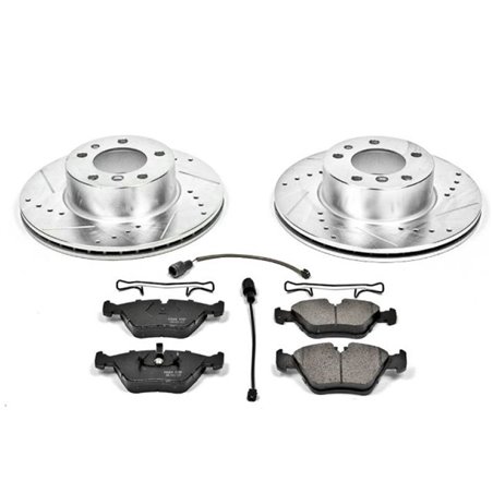 Power Stop 90-95 BMW 525i Front Z23 Evolution Sport Brake Kit