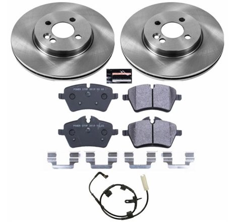 Power Stop 07-10 Mini Cooper Front Track Day SPEC Brake Kit