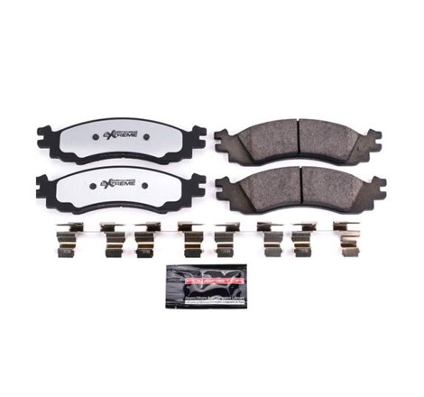 Power Stop 06-10 Ford Explorer Front Z36 Truck & Tow Brake Pads w/Hardware