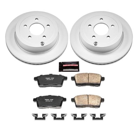 Power Stop 07-10 Ford Edge Rear Z17 Evolution Geomet Coated Brake Kit