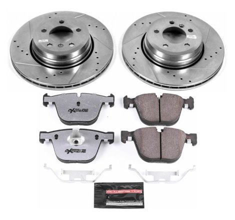 Power Stop 06-08 BMW 750i Rear Z26 Street Warrior Brake Kit