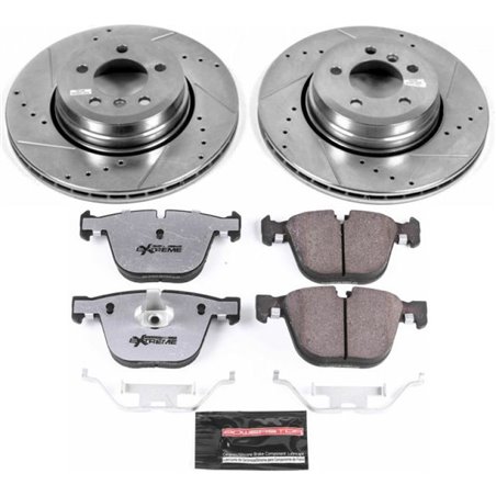 Power Stop 06-08 BMW 750i Rear Z26 Street Warrior Brake Kit