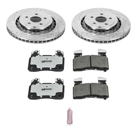 Power Stop 14-17 Chevrolet SS Front Z26 Street Warrior Brake Kit