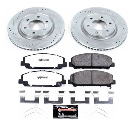 Power Stop 11-13 Infiniti QX56 Front Z36 Truck & Tow Brake Kit