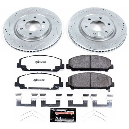 Power Stop 11-13 Infiniti QX56 Front Z36 Truck & Tow Brake Kit