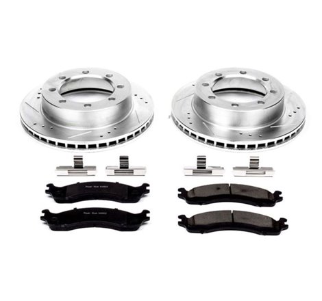 Power Stop 95-99 Ford F-250 Front Z23 Evolution Sport Brake Kit