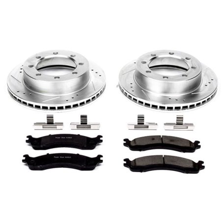 Power Stop 95-99 Ford F-250 Front Z23 Evolution Sport Brake Kit