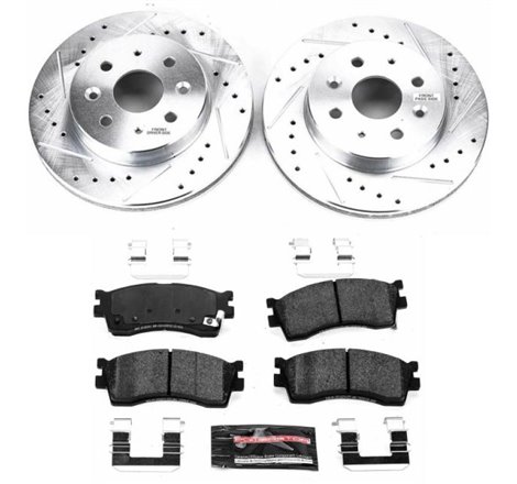 Power Stop 03-05 Kia Rio Front Z23 Evolution Sport Brake Kit