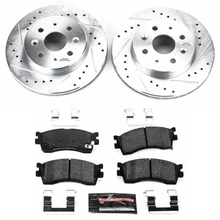 Power Stop 03-05 Kia Rio Front Z23 Evolution Sport Brake Kit