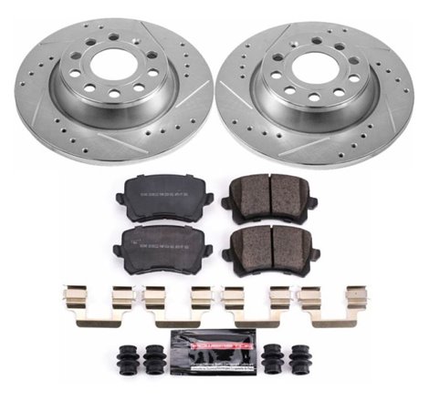 Power Stop 2015 Audi Q3 Rear Z23 Evolution Sport Brake Kit