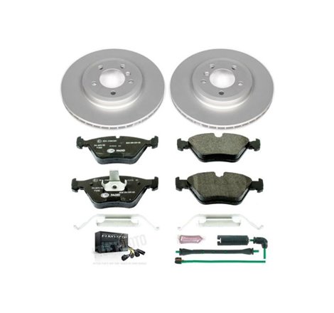 Power Stop 06-08 BMW Z4 Front Euro-Stop Brake Kit