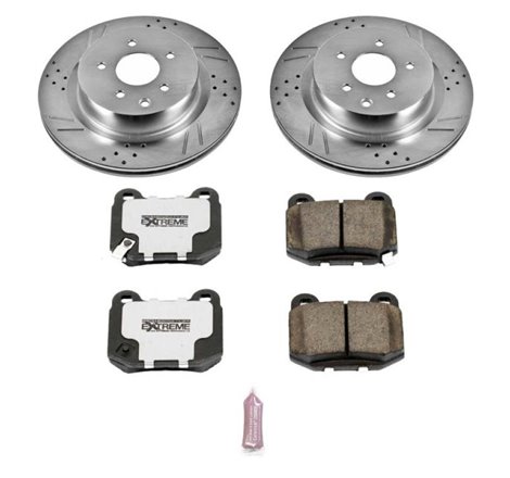 Power Stop 03-04 Infiniti G35 Rear Z26 Street Warrior Brake Kit