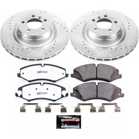 Power Stop 10-12 Land Rover Range Rover Front Z36 Truck & Tow Brake Kit