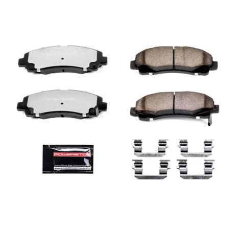 Power Stop 09-14 Acura TL Front Z36 Truck & Tow Brake Pads w/Hardware