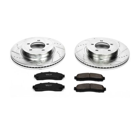 Power Stop 02-05 Ford Explorer Front Z23 Evolution Sport Brake Kit