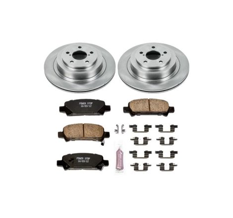 Power Stop 05-09 Subaru Legacy Rear Autospecialty Brake Kit