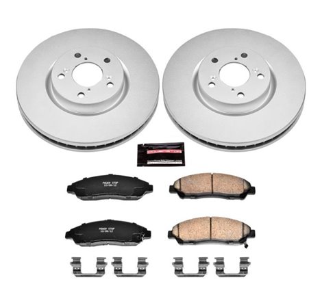 Power Stop 07-13 Acura MDX Front Z17 Evolution Geomet Coated Brake Kit