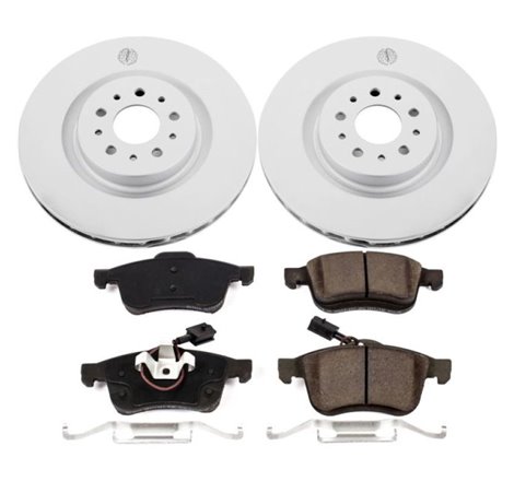 Power Stop 15-18 Ram ProMaster City Front Z17 Evolution Geomet Coated Brake Kit