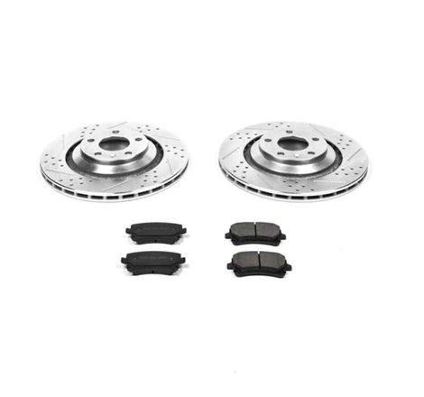 Power Stop 05-11 Audi A6 Quattro Rear Z23 Evolution Sport Brake Kit