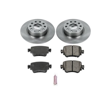 Power Stop 15-18 Volkswagen Golf Rear Autospecialty Brake Kit