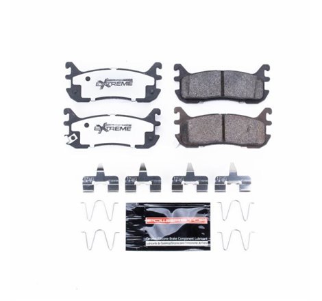 Power Stop 97-03 Ford Escort Rear Z26 Extreme Street Brake Pads w/Hardware