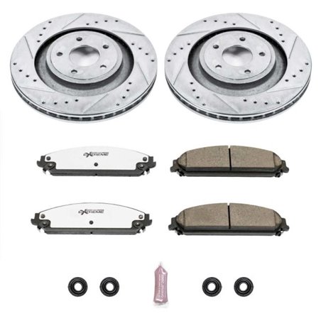 Power Stop 13-14 Chrysler 200 Front Z26 Street Warrior Brake Kit