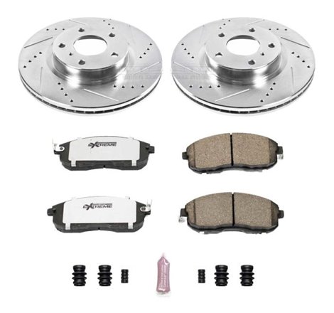 Power Stop 03-05 Infiniti G35 Front Z26 Street Warrior Brake Kit