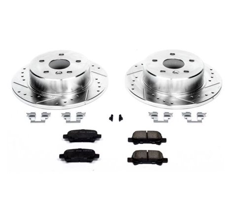 Power Stop 00-04 Toyota Avalon Rear Z23 Evolution Sport Brake Kit